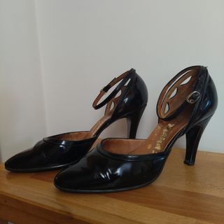 Zapatos negros charol n° 37