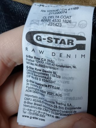 Cappottino in denim - G-Star