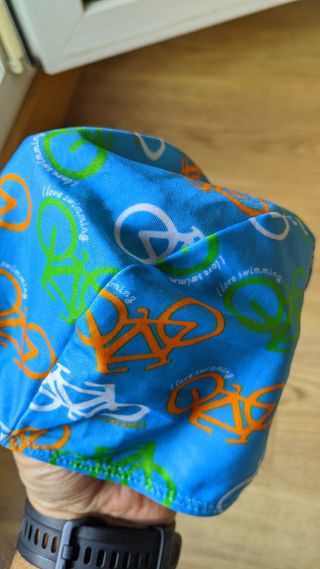 Gorro de piscina.