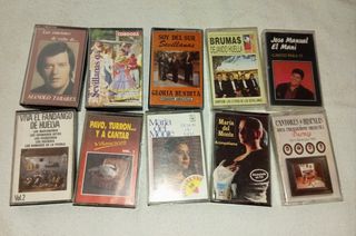 LOTE DE CASSETTES FLAMENQUITO Y VINTAGE.