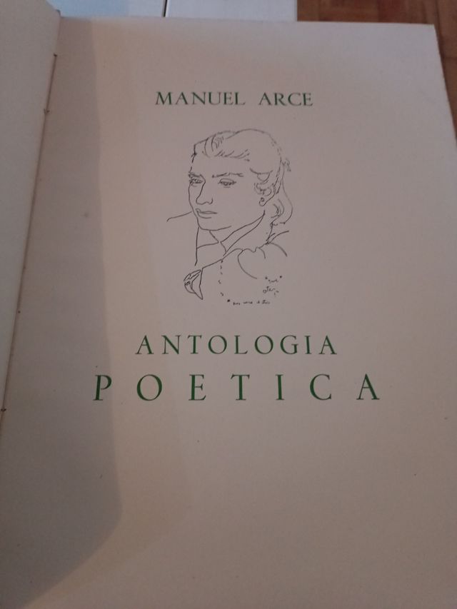 Antología poética. Manuel Arce.