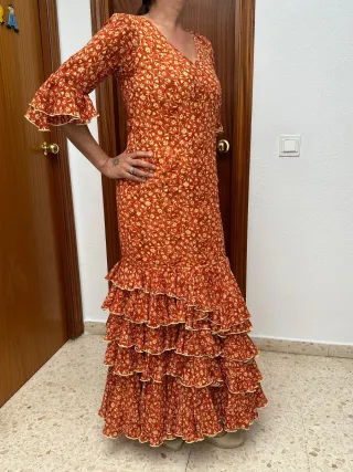 Traje de flamenc.-