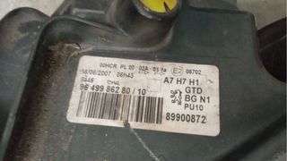 Paragolpes delantero+Ópticas Peugeot 207 Sport