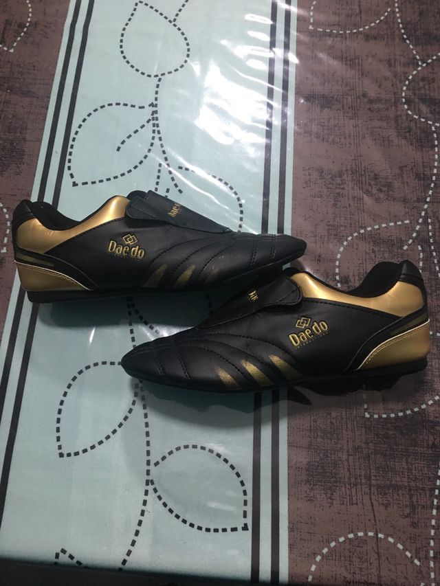 Novos sapatos de karaté