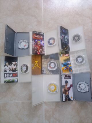 Psp+ juegos+ películas