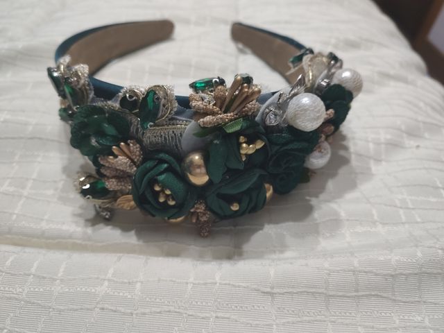 Diadema decorada fiesta