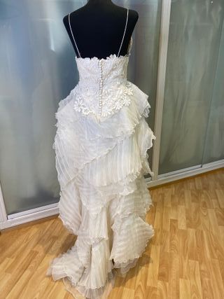 vestido de novia midi