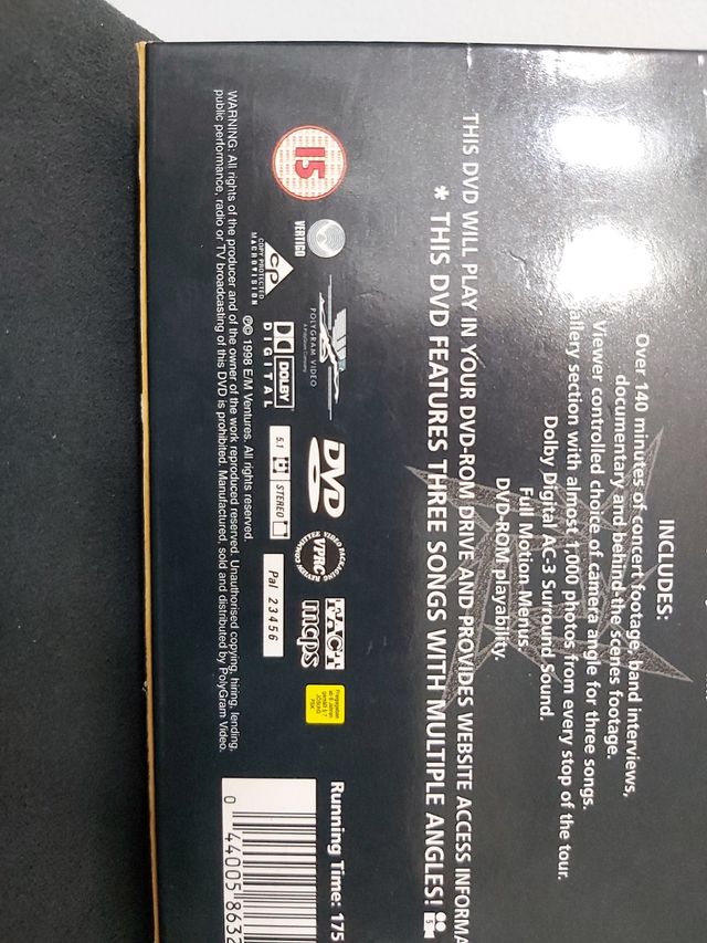 DVD METALLICA CUNNING STUNTS