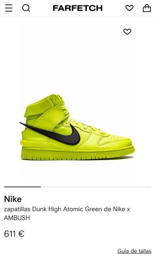Zapatillas Nike x Ambush