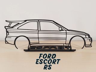 Maqueta Ford Escort RS Cosworth - Silueta 20cm