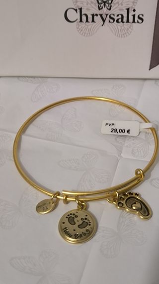 Pulsera Chrysalis pies bebe