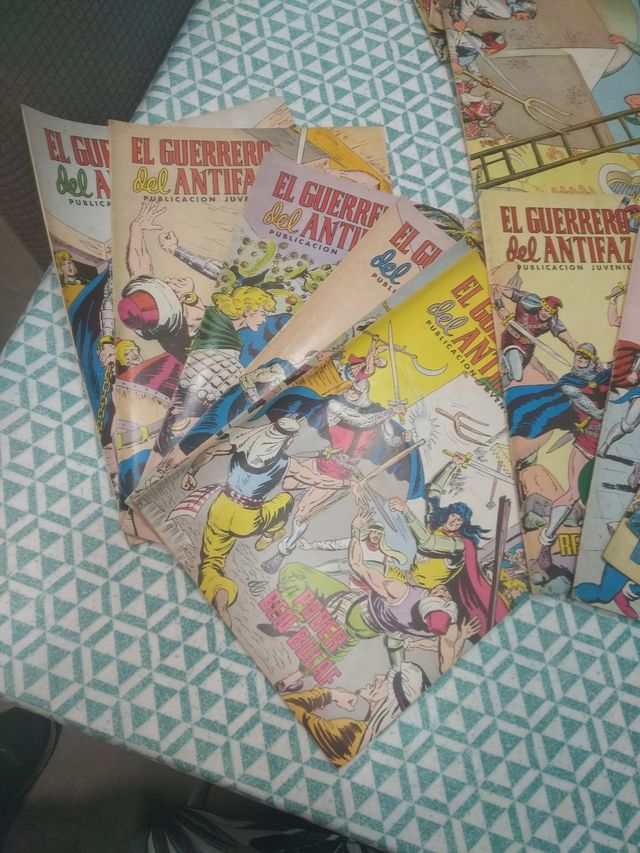 25 comics el guerrero del antifaz