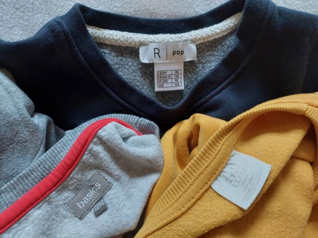 Lote 3 Sweats Cardadas, 11-12A