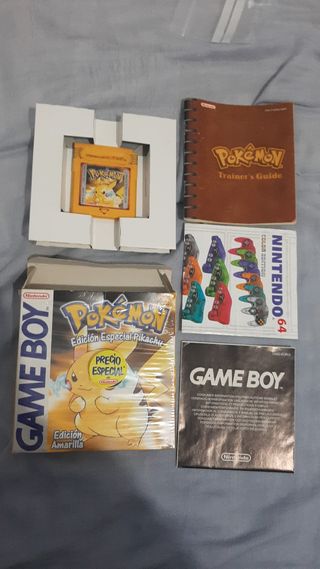 Pokemon amarillo original