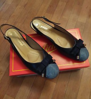 Zapatos piel marca Platino, 
