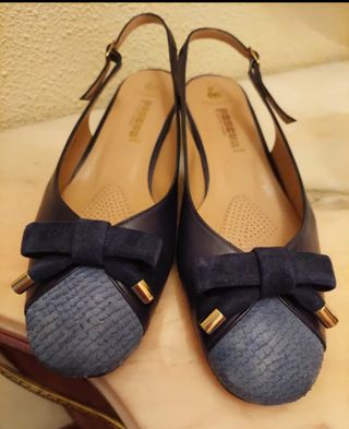 Zapatos piel marca Platino, 