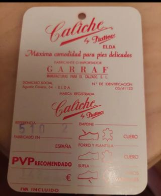 Zapatos piel marca Platino, 