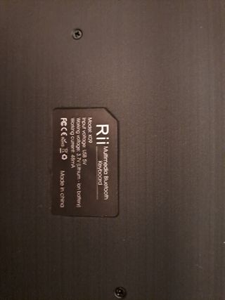 Teclado inalambrico RGB