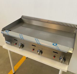 ✅ Plancha Acero Gas Top 100 cm