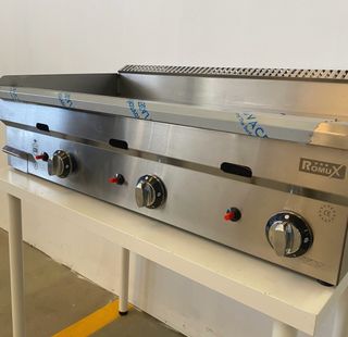 ✅ Plancha Acero Gas Top 100 cm