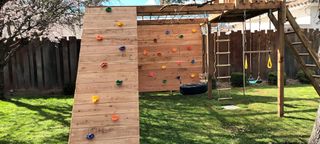 PARQUE INFANTIL ESCALERA DE MONOS INSTALADO 
