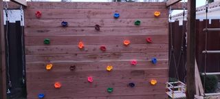 PARQUE INFANTIL ESCALERA DE MONOS INSTALADO