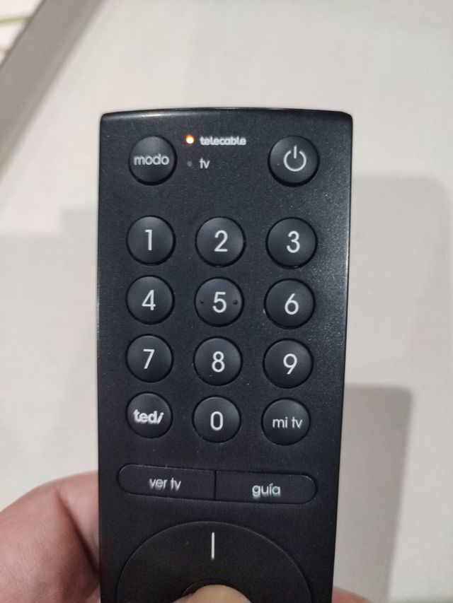 Mando tedi deco 4k telecable , euskaltel