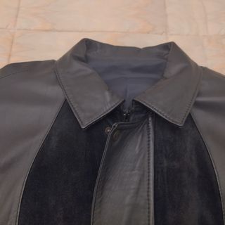 Cazadora piel hombre