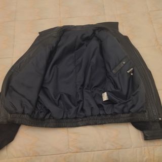 Cazadora piel hombre
