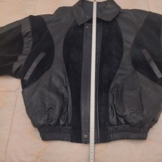 Cazadora piel hombre