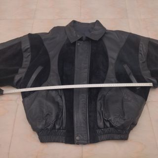 Cazadora piel hombre