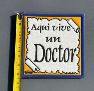 Azulejo médico doctor