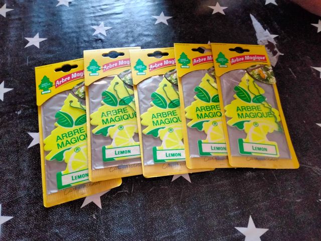 5 Ambientadores de limón TAVOLA