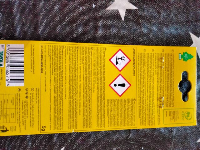 5 Ambientadores de limón TAVOLA