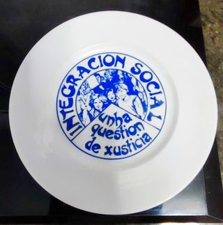 PLATO CERÁMICA GALICIA
