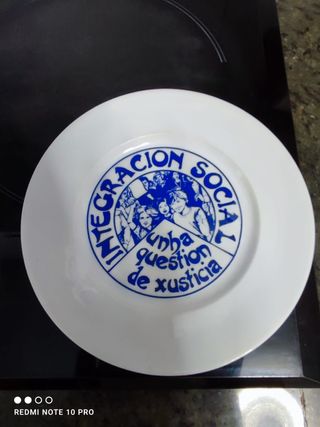 PLATO CERÁMICA GALICIA