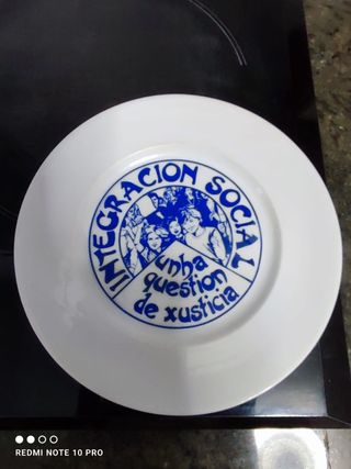 PLATO CERÁMICA GALICIA