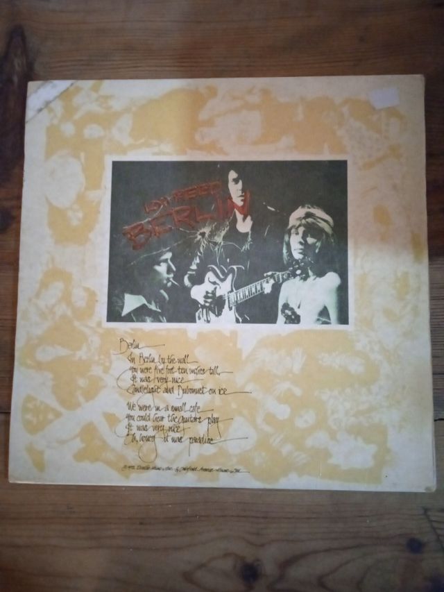 Lou reed,Berlín 1974