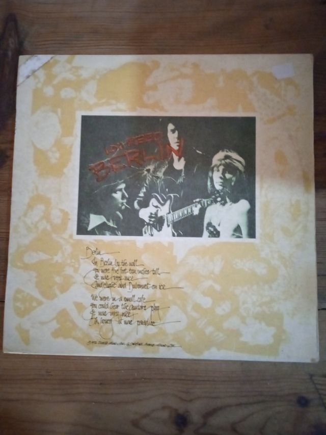 Lou reed,Berlín 1974