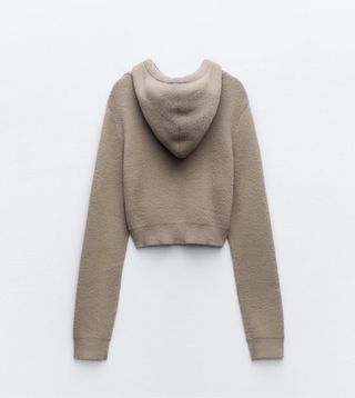 Sudadera corta Zara