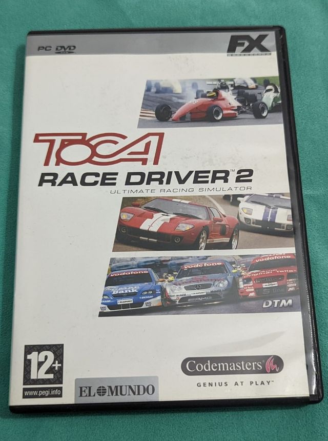 Juego PC simulador carrera coche