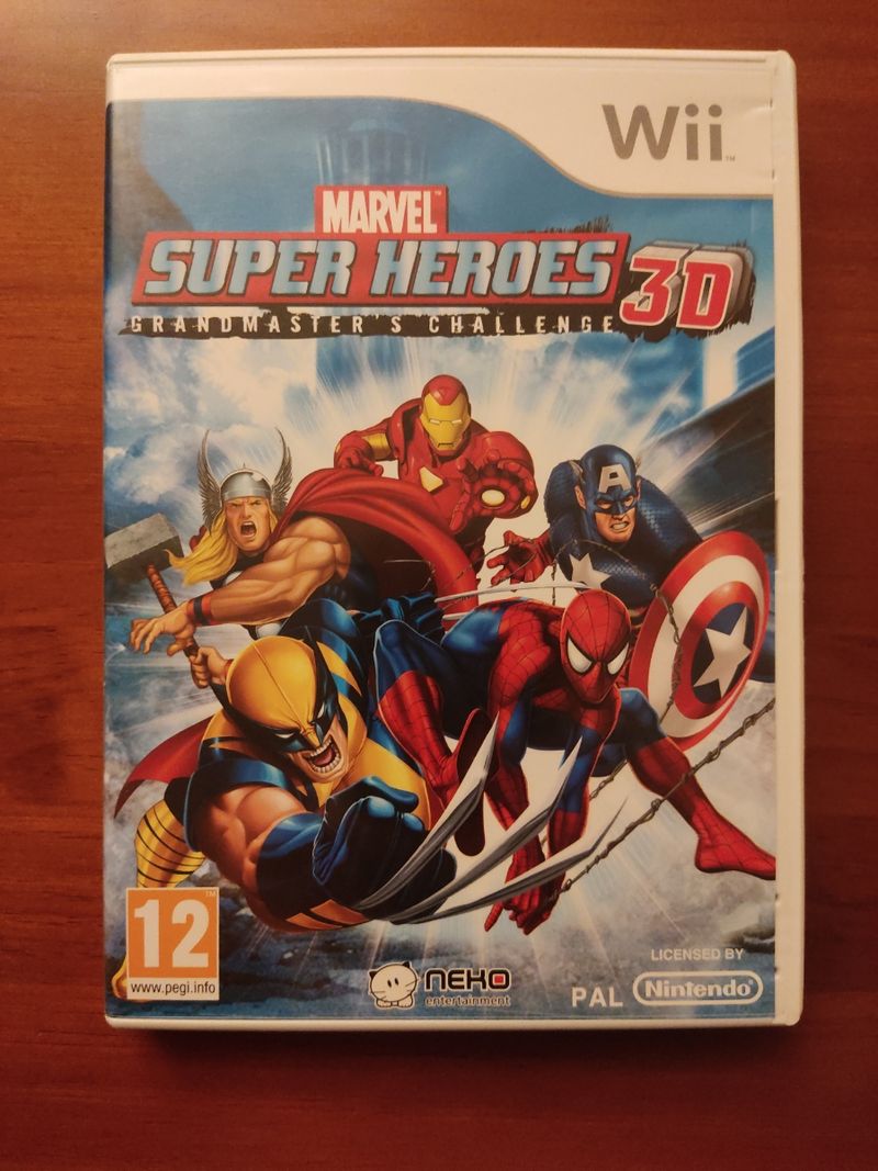 Imagen de Marvel Super Heroes 3D para Wii