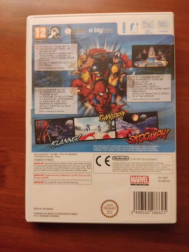 Marvel Super Heroes 3D para Wii