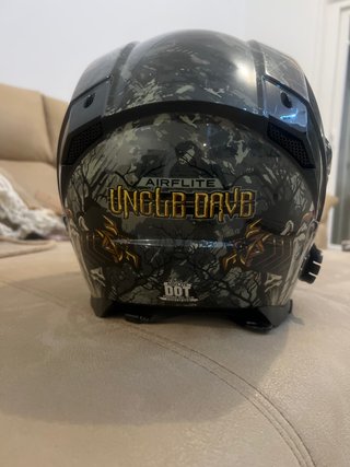 casco moto airflite uncle dave