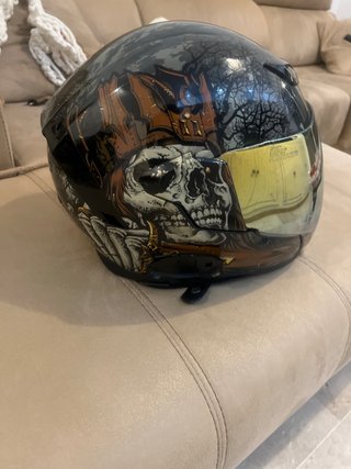 casco moto airflite uncle dave