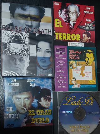 Lote 29 dvd variados películas y música