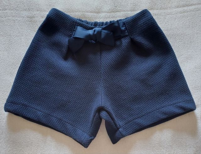 Calções Marinho Menina, 7-8A