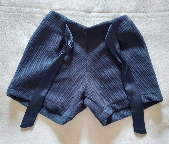 Calções Marinho Menina, 7-8A