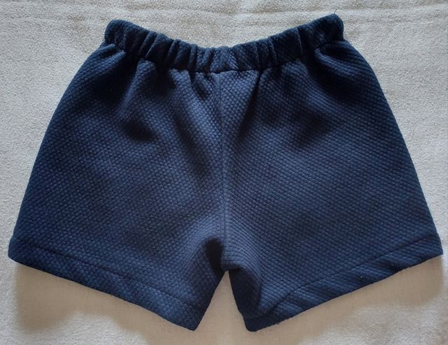 Calções Marinho Menina, 7-8A