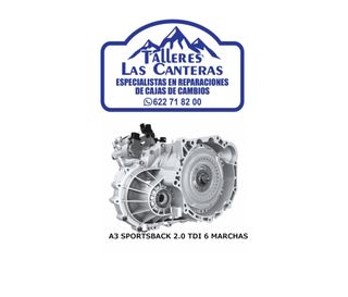 CAJA DE CAMBIOS AUDI A3 SPORTSBACK 2.0 TDI 